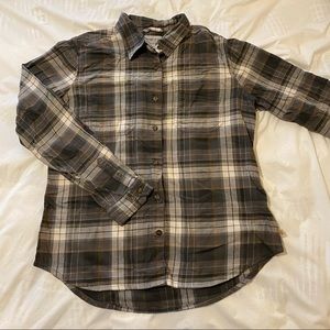 NWOT Brown Carhartt Flannel Shirt